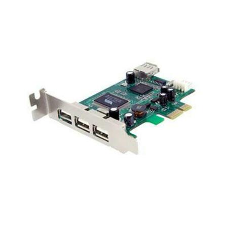 STARTECH.COM 4 Port PCI - Express USB Card PEXUSB4DP